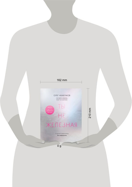 Изображение товара Книга Бомбора Ты не железная. 5 шагов в новую жизнь без дефицитов (Абакумов Олег, твердая обложка )