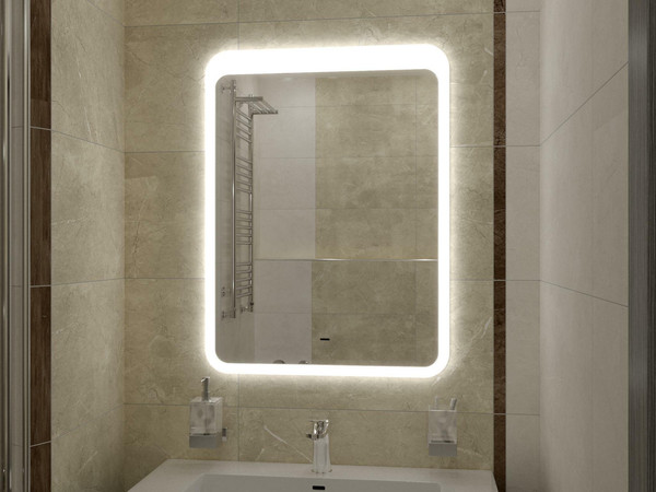 Изображение товара Зеркало Континент Lacio Led 60x80 (с бесконтактным сенсором)