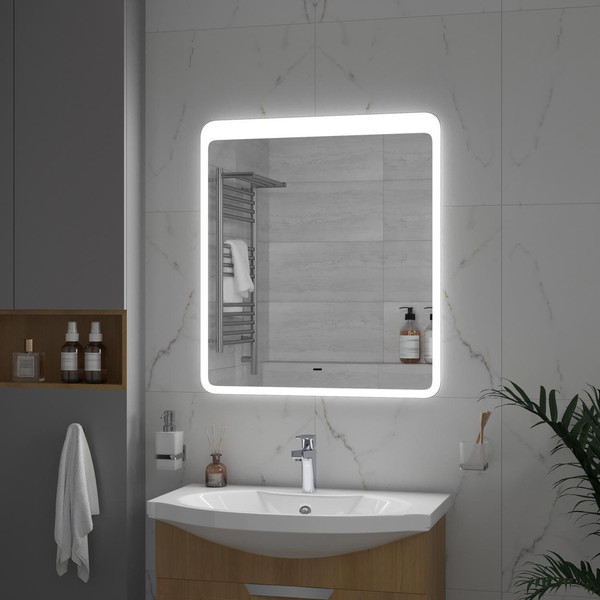 Изображение товара Зеркало Континент Lacio Led 70x80 (с бесконтактным сенсором)