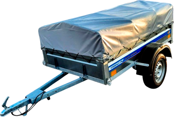 Изображение товара Прицеп для автомобиля Кремень Профи 2.0х1.3 (31см борт, тент 30см)