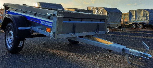 Изображение товара Прицеп для автомобиля Кремень Профи 2.0х1.3 (31см борт, тент 30см)