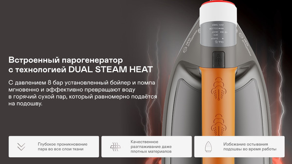 Изображение товара Утюг с парогенератором Garlyn GT-500 Pro