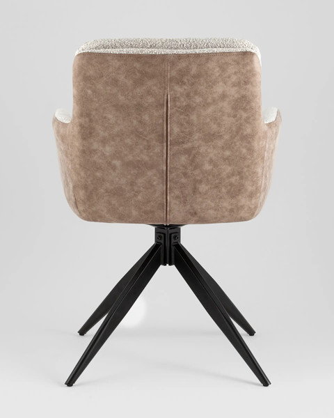 Изображение товара Стул Stool Group Waldo / OS-2319K UF995-02mFUL005 (светло-серый/экокожа, бежевый)
