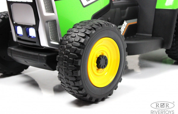 Изображение товара Детский автомобиль RiverToys H444HH (зеленый)