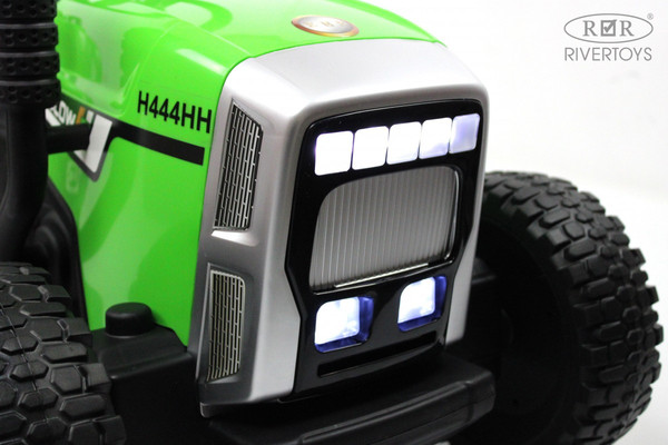 Изображение товара Детский автомобиль RiverToys H444HH (зеленый)