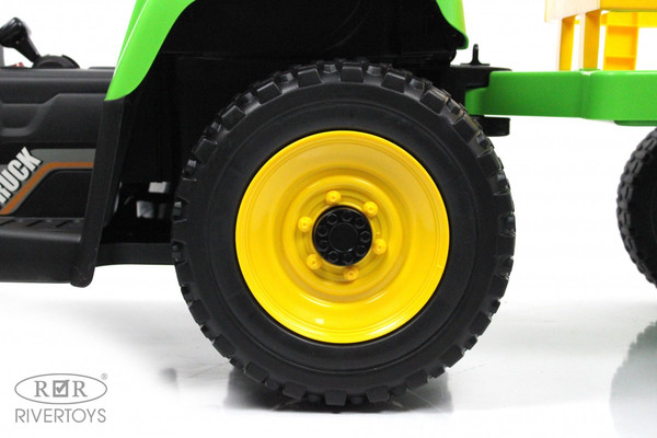 Изображение товара Детский автомобиль RiverToys H444HH (зеленый)