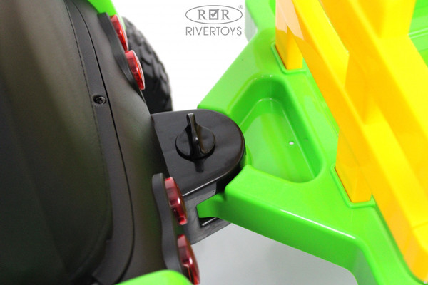 Изображение товара Детский автомобиль RiverToys H444HH (зеленый)