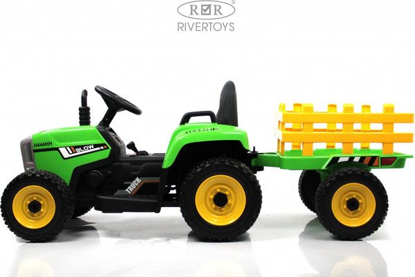 Изображение товара Детский автомобиль RiverToys H444HH (зеленый)
