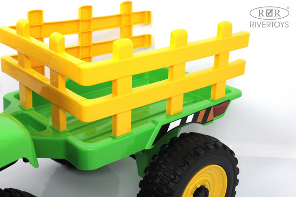 Изображение товара Детский автомобиль RiverToys H444HH (зеленый)