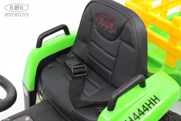 Изображение товара Детский автомобиль RiverToys H444HH (зеленый)