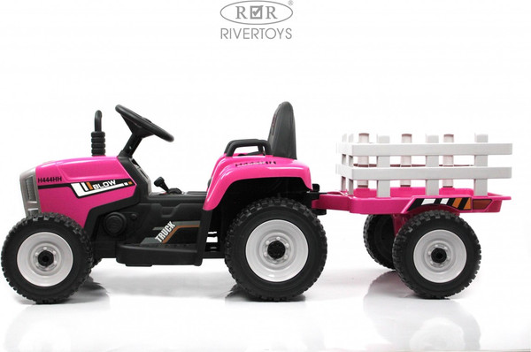 Изображение товара Детский автомобиль RiverToys H444HH (розовый)