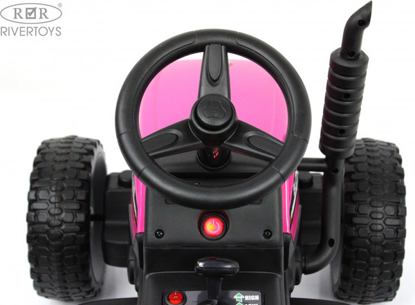 Изображение товара Детский автомобиль RiverToys H444HH (розовый)