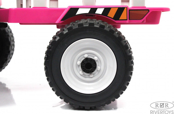 Изображение товара Детский автомобиль RiverToys H444HH (розовый)