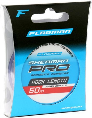 Изображение товара Леска монофильная Flagman Fishing Sherman Pro Hook Lenght / SHPH_0.105