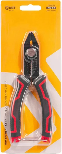Изображение товара Инструмент для зачистки кабеля КВТ Профи MC-02 / 92317