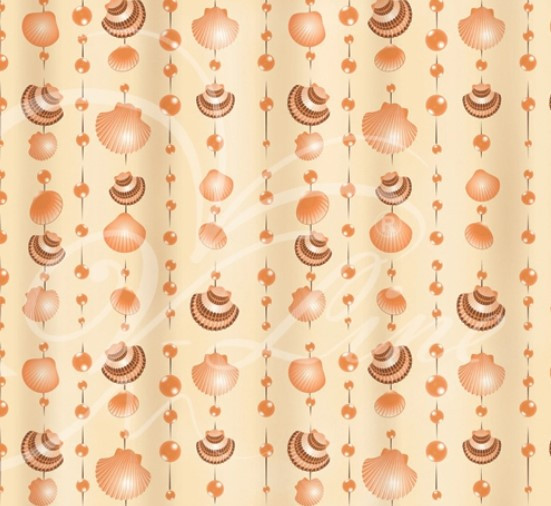 Изображение товара Шторка-занавеска для ванны Вилина 180x180 / 529062 (бежевый)