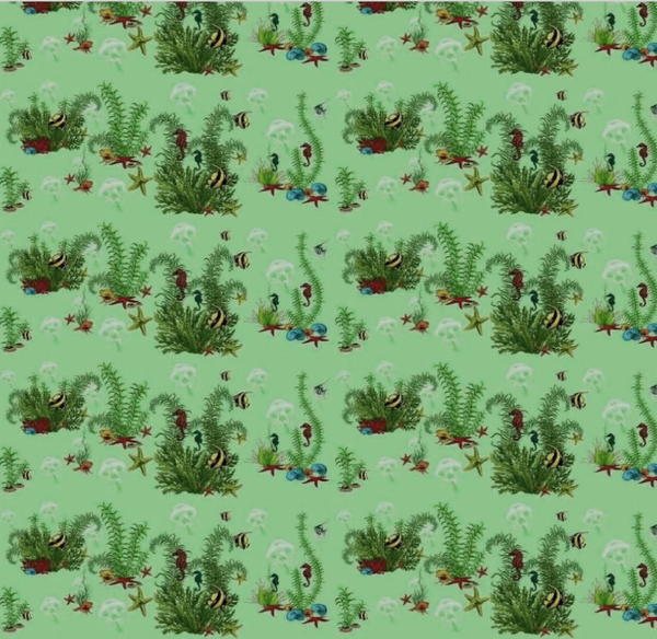 Изображение товара Шторка-занавеска для ванны Вилина 180x180 / 519232 (зеленый)