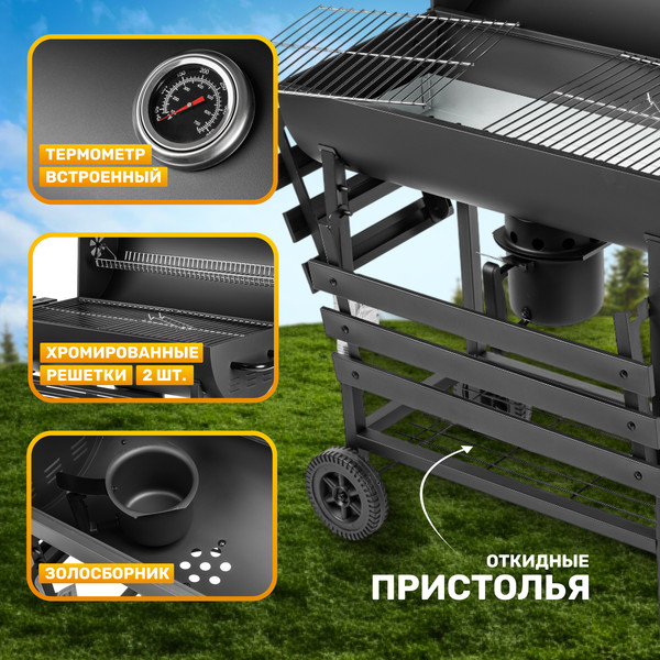 Изображение товара Угольный гриль Sundays KY1813-24S
