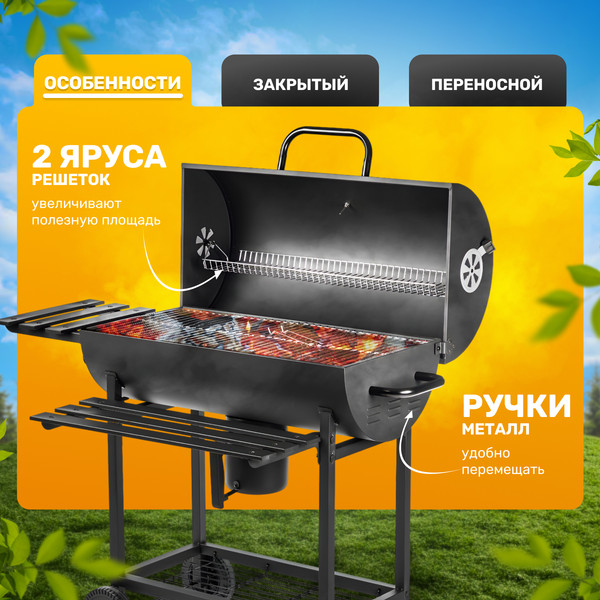 Изображение товара Угольный гриль Sundays KY1813-24S