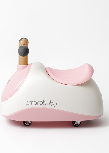 Изображение товара Каталка детская Amarobaby Enjoy AB24-7NJ/0006 (белый/розовый)