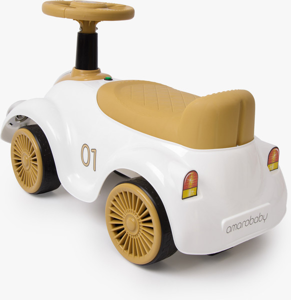 Изображение товара Каталка детская Amarobaby Retro AB24-7RT/0038 (белый/бежевый)