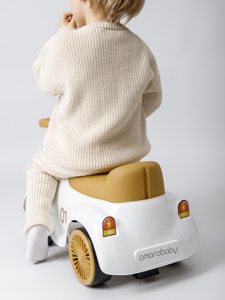 Изображение товара Каталка детская Amarobaby Retro AB24-7RT/0038 (белый/бежевый)