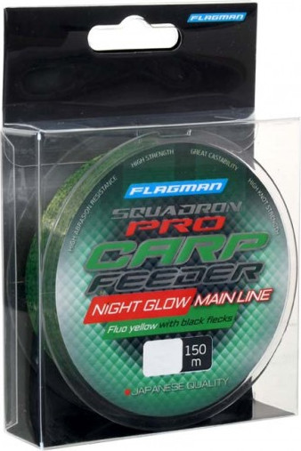 Изображение товара Леска монофильная Flagman Fishing Squadron Pro Carp Feeder Night Glow Line / SDPCF150-0286