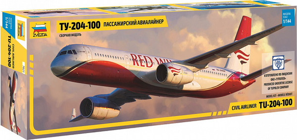 Изображение товара Сборная модель Звезда Самолёт Ту-204 / 7023