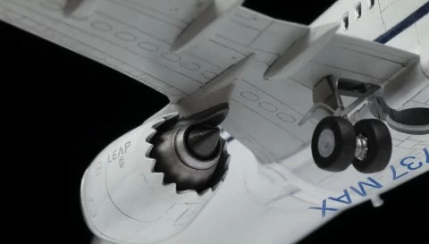 Изображение товара Сборная модель Звезда Пассажирский авиалайнер Боинг-737-8 МАХ / 7026