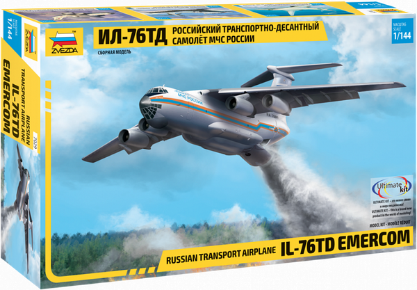 Изображение товара Сборная модель Звезда Самолёт ИЛ-76ТД МЧС / 7029