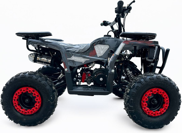 Изображение товара Квадроцикл Motax Grizlik Midi Ps Bw (черный/красный камуфляж)