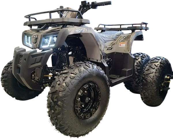 Изображение товара Квадроцикл Motax Grizlik T200 (черный/коричневый камуфляж)