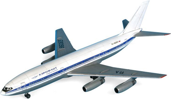 Изображение товара Сборная модель Звезда Пассажирский авиалайнер Ил-86 / 7001П