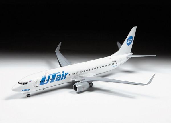 Изображение товара Сборная модель Звезда Пассажирский авиалайнер Боинг 737-800 / 7019П