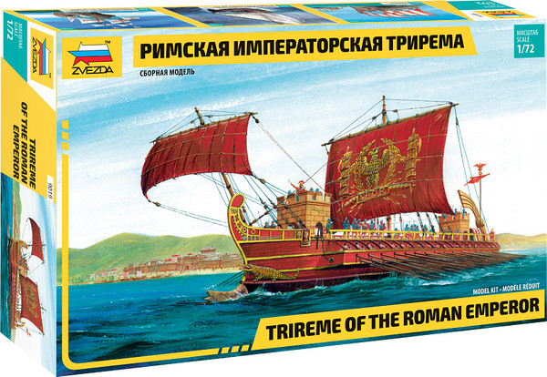 Изображение товара Сборная модель Звезда Римская Императорская Трирема / 9019