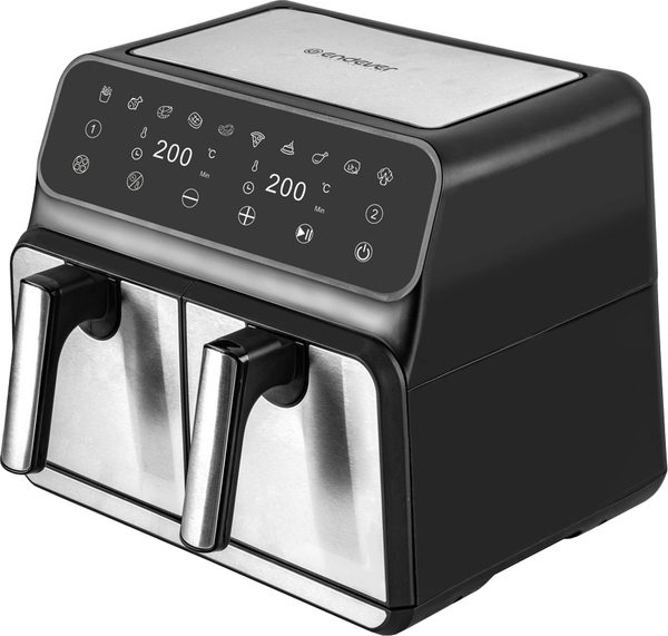 Изображение товара Аэрогриль Endever Skyline AF-128 (черный/стальной)