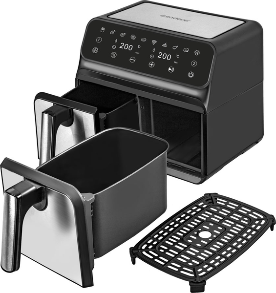 Изображение товара Аэрогриль Endever Skyline AF-128 (черный/стальной)