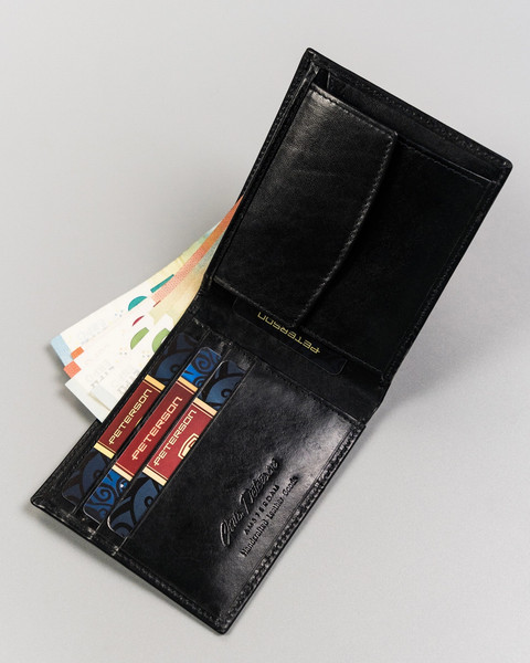 Изображение товара Портмоне Peterson PTN 22303-VT-E (черный/красный)