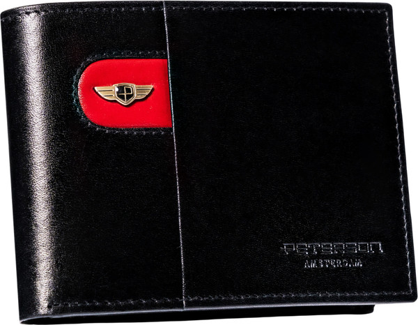 Изображение товара Портмоне Peterson PTN 22304-VT-E (черный/красный)