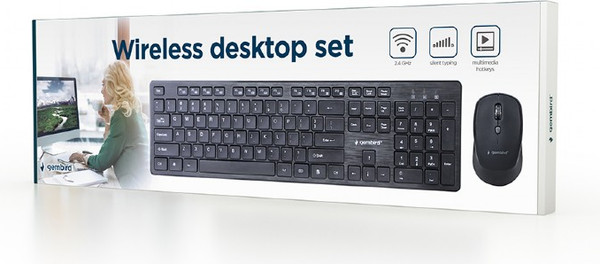 Изображение товара Комплект клавиатура и мышь Gembird KBS-WCH-04-RU