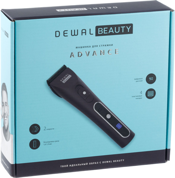 Изображение товара Машинка для стрижки волос Dewal Beauty Advance HC9010 (фиолетовый)
