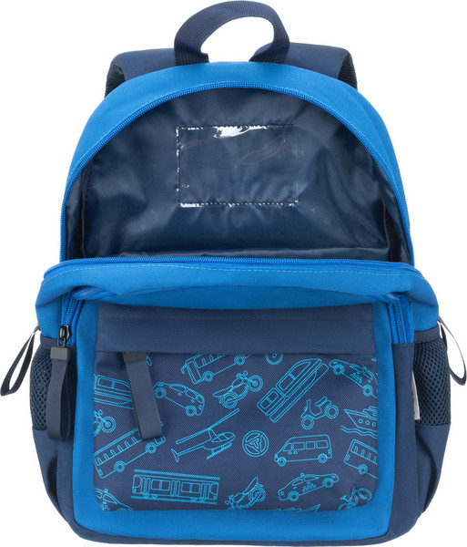 Изображение товара Школьный рюкзак Torber Class X Mini / T1801-24-BL (синий с орнаментом)