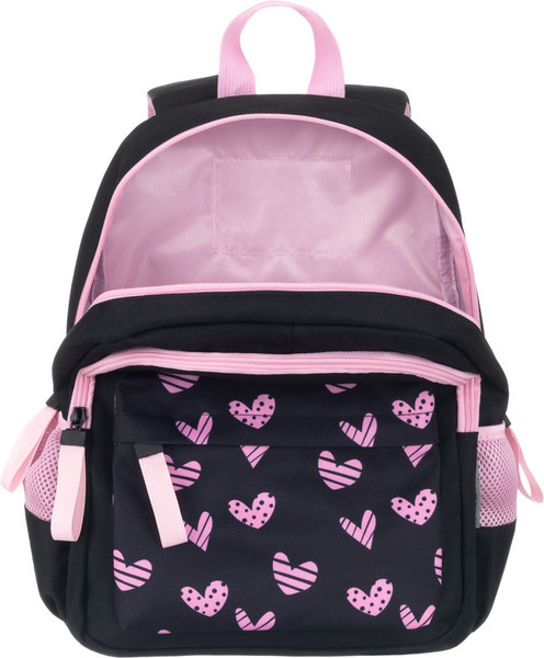 Изображение товара Школьный рюкзак Torber Class X Mini / T1801-24-BP (черный/розовый с орнаментом)