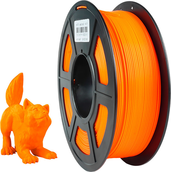 Изображение товара Пластик для 3D-печати NV Print NV-3D-PETG-SUNNY-ORANGE (1.75мм, 1кг, Sunny Orange)