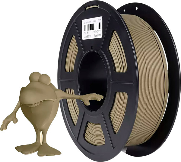 Изображение товара Пластик для 3D-печати NV Print NV-3D-PLA-MATTE-CLAY (1.75мм, 1кг, Matte Clay)