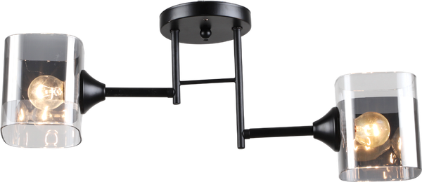 Изображение товара Потолочный светильник Mirastyle SX-N-2215/2 BK