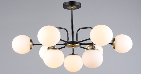 Изображение товара Потолочный светильник Mirastyle SX-N-36344/9 BK+COP