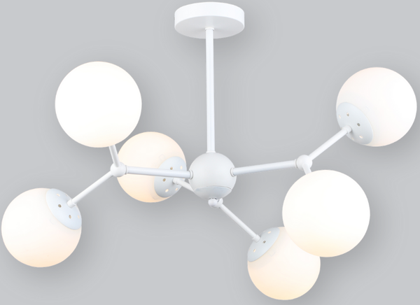 Изображение товара Потолочный светильник Mirastyle SX-N-6097/6 WT+CH