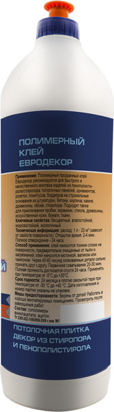 Изображение товара Клей Tytan Professional Euro-line Евродекор полимерный (500мл)