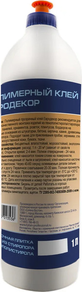 Изображение товара Клей Tytan Professional Euro-line Евродекор полимерный (1л)